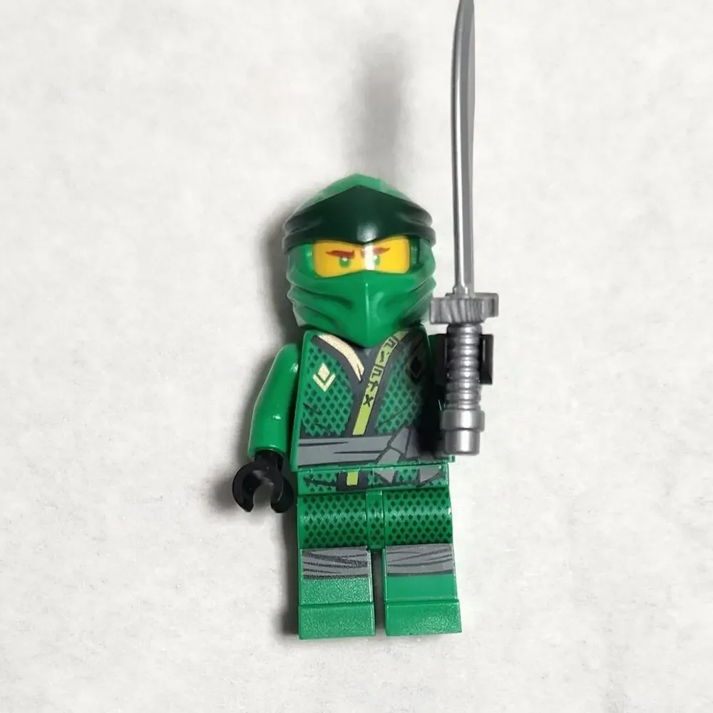 Lego Ninjago Lloyd Minifigure With Sword VG+ Pre-owned